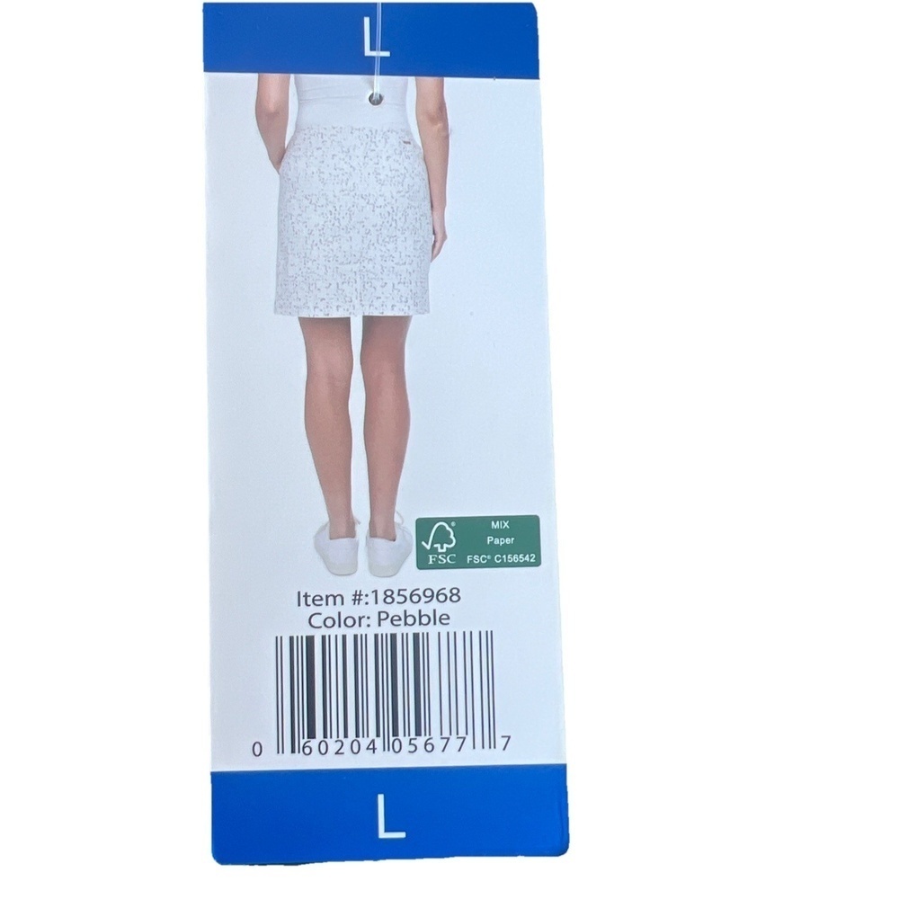 S.C. & CO. Women's Comfortable Stretch Double Wraparound Skort SIZE L. CC - Picture 2 of 2